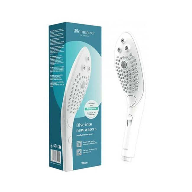 Womanizer Wave Shower Head Masturbator - Internal Texture and Channel Design