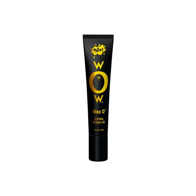 Wow Max O Clitoral Stimula Gel .5 Oz - Enhanced Clitoral Stimulation with Wet WOW Max O Gel
