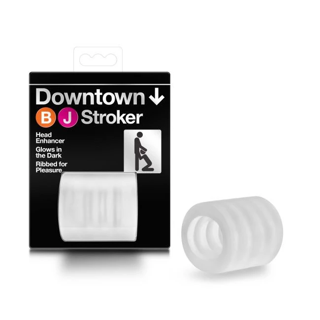 X5 Men Downtown Bj Stroker Clear - Internal Texture and Tightness
