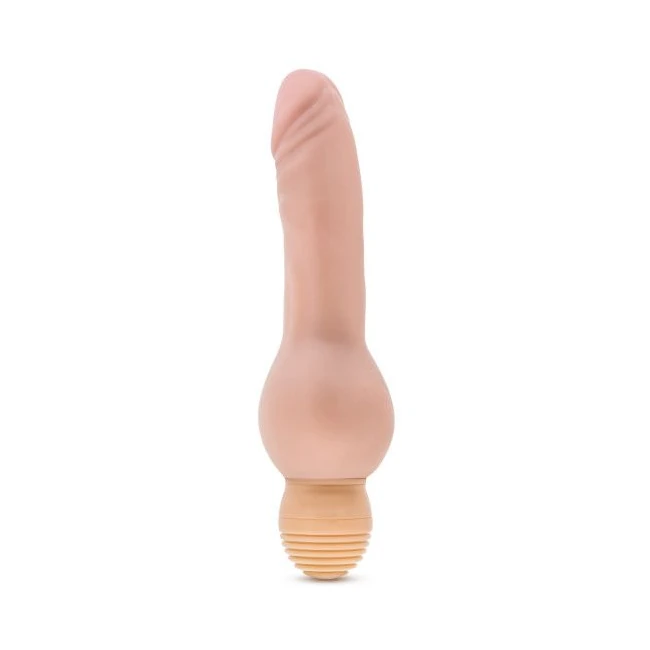 X5 Plus Mr Right Now Beige Vibrating Dildo - Experience the Realistic Feel