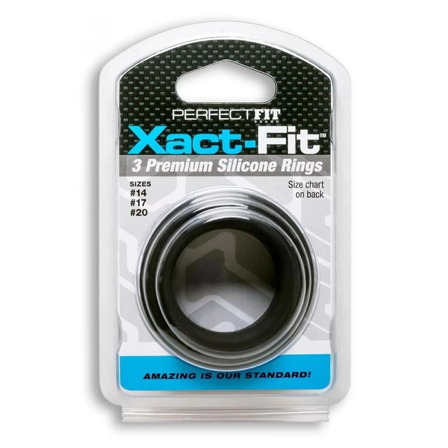 Xact Fit Silicone Rings - Precise Sizing System