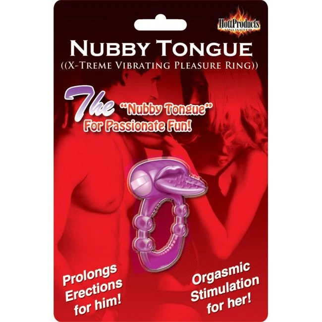 Xtreme Vibe Nubby Tongue - Experience Intense Clitoral and Sensual Stimulation