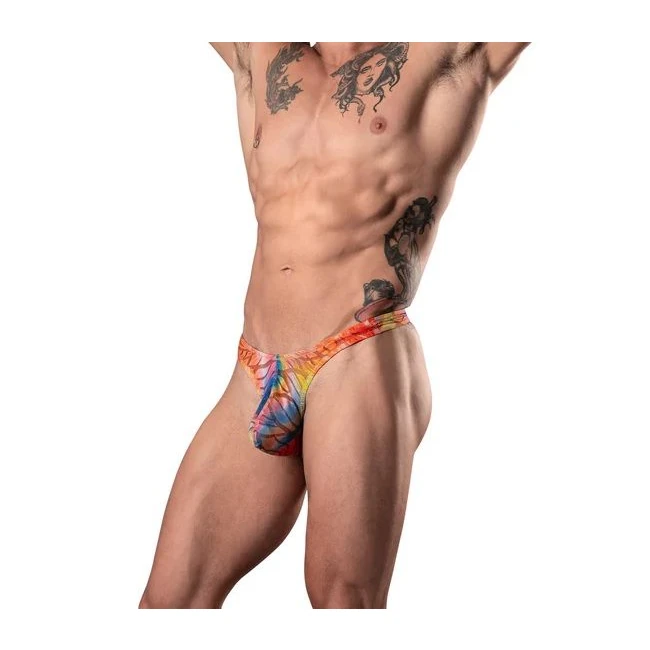 Your Lace or Mine Thong Multi Color - Fabric & Feel