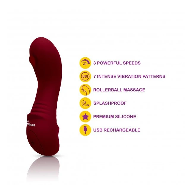 Zaina Ruby Intense Mini G-spot Vibe - Power & Performance