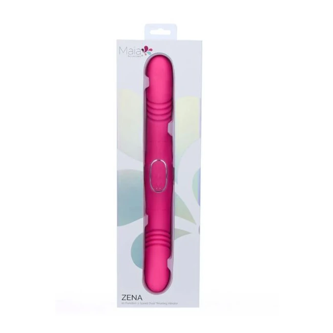 Zena Dual Thrusting Vibe Pink - How It Feels