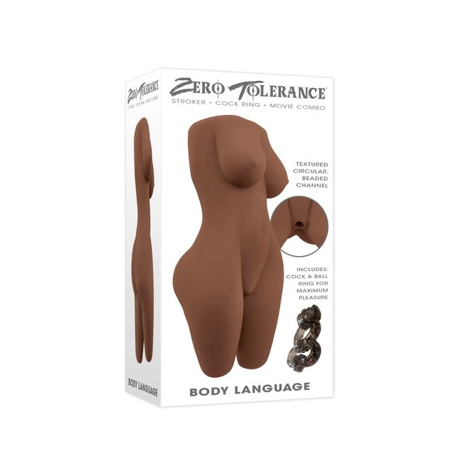 Zero Tolerance Body Language - Beaded Inner Channel That Changes Texture With Each Stroke