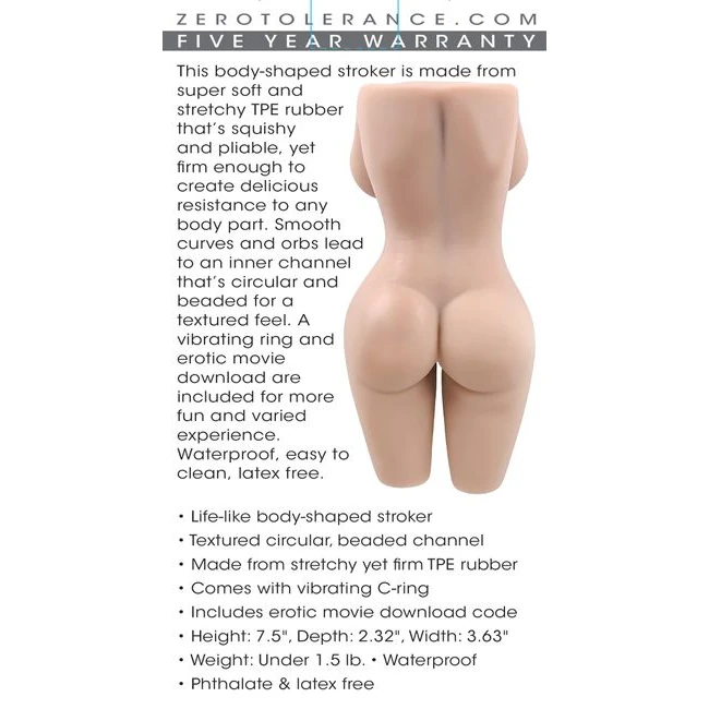 Zero Tolerance Body Language - Dimensions, Materials and Included Extras