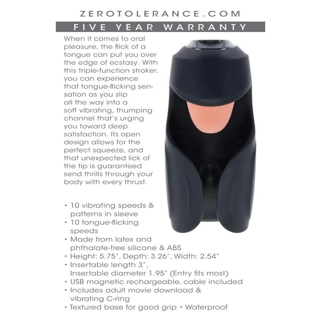 Zero Tolerance Lick the Tip - How It Feels