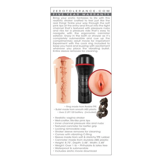 Zero Tolerance Pop on the Go Light - Shape & Texture