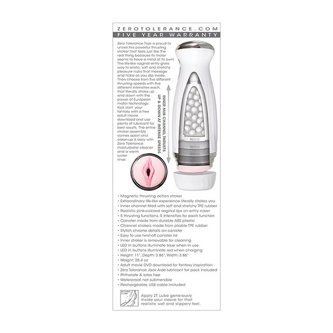 Zero Tolerance the Thrusting Stroker - What It Is and How It Feels