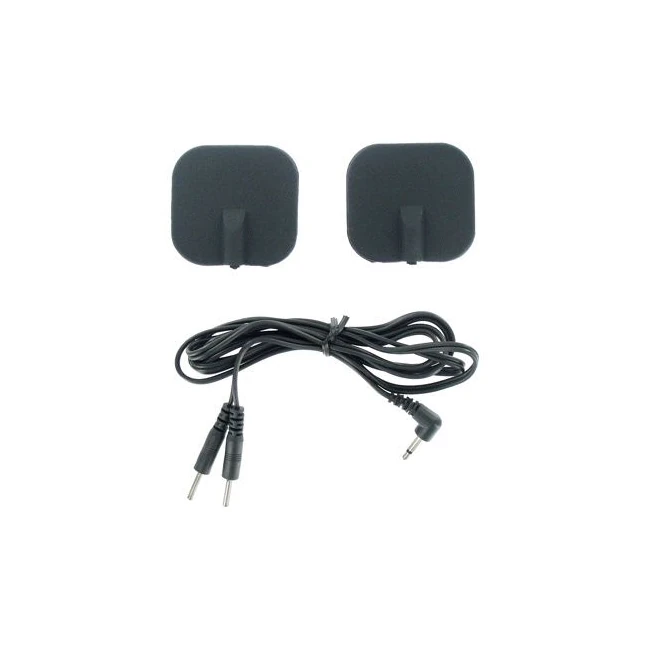 Zeus Electrosex Black Adhesive Silicone Pads Pair - Build & Quality