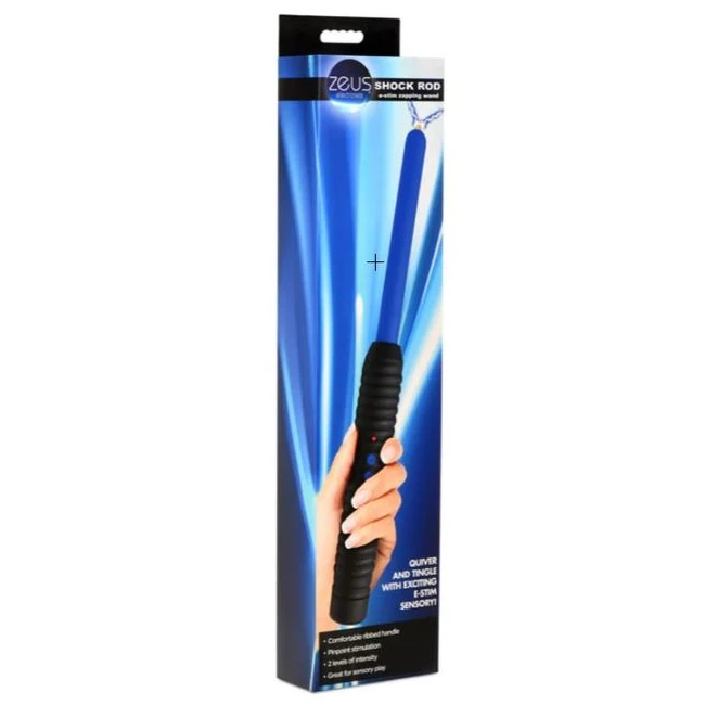 Zeus Shock Rod E-stim Zapping Wand - Experience the Thrill of Precise E-Stim Zapping