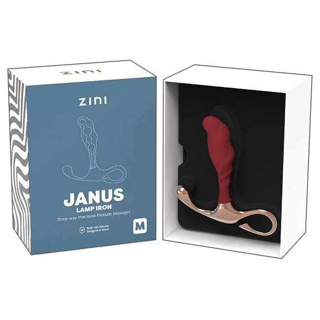Zini Janus Lamp Iron - Experience Unmatched Prostate Stimulation with the Janus Lamp Iron