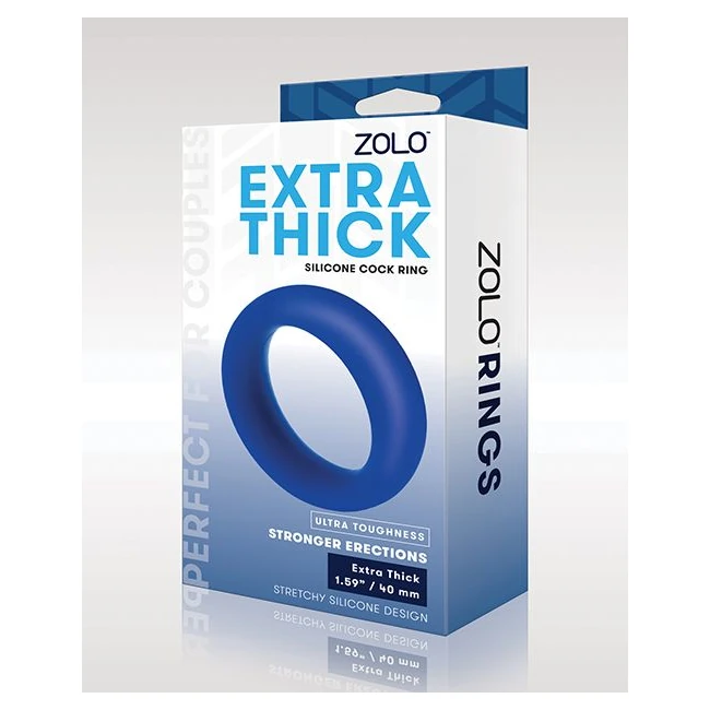 Zolo Extra Thick Silicone Cock - by X-Gen Products