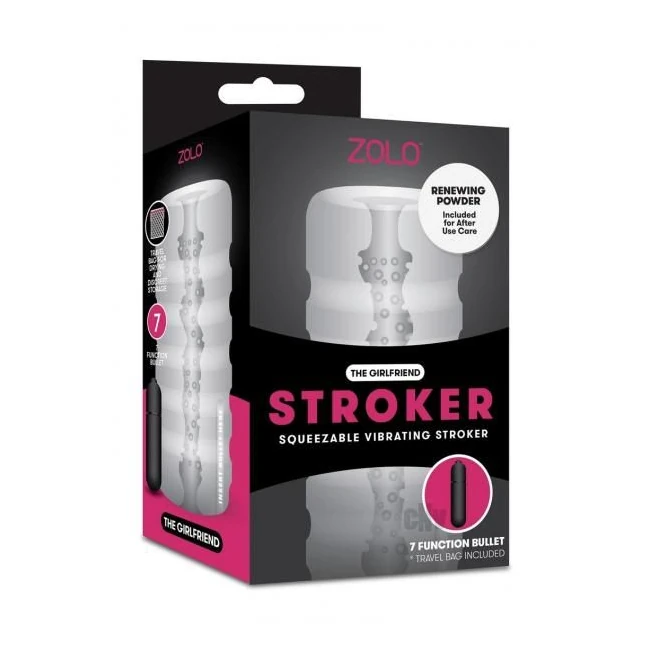 Zolo Girlfriend Squeezable Vibrating Stroker White - What Is the Zolo Girlfriend Squeezable Vibrating Stroker White?
