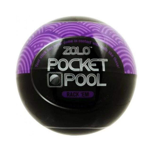 Zolo Pocket Pool Male Stimulator Sleeve - Grip & Control