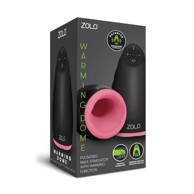 Zolo Pulsating Warming Dome Male Stimulator - Internal Texture