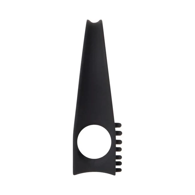 Zt the Black Knight Vibrating Cock Ring - Fabric & Feel