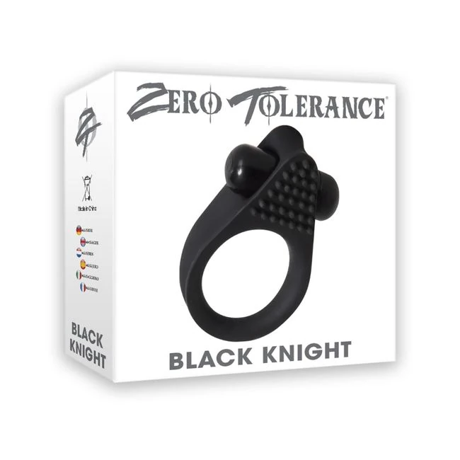 Zt the Black Knight Vibrating Cock Ring - Fit & Sizing