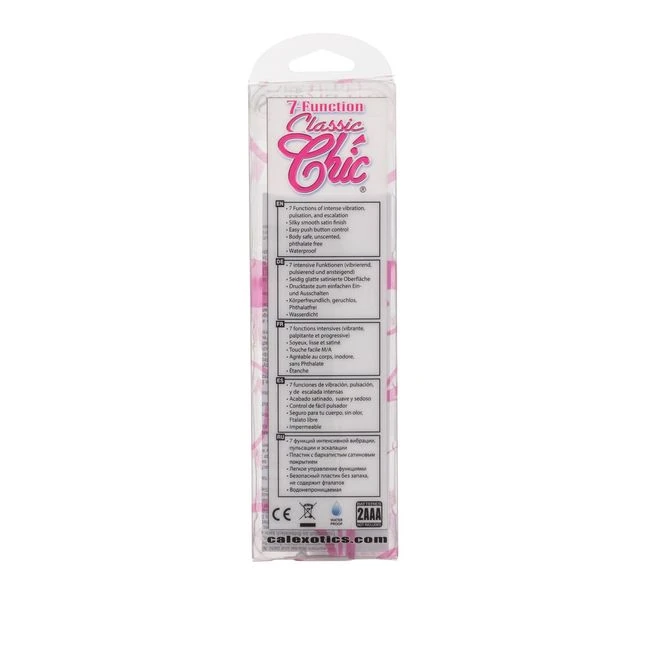 7 Function Classic Chic - Vibration Modes & Features