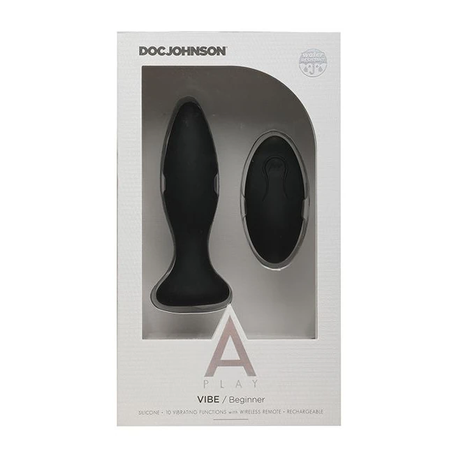 A-play Vibe Beginner Anal Plug Rechargeable W/ Remote - How It Feels