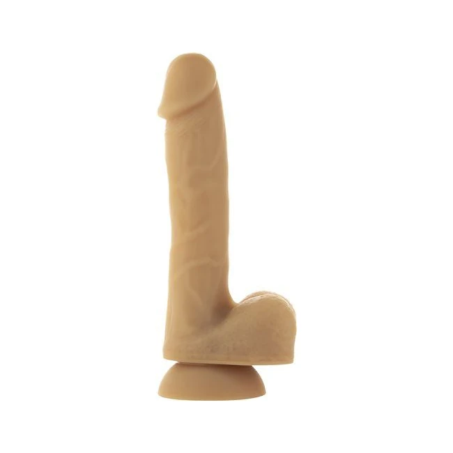 Addiction Andrew 8in Bendable Dong Caramel - Material Feel & Safety