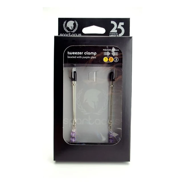 Adj Clamp W/purple Beads - Shape & Comfort