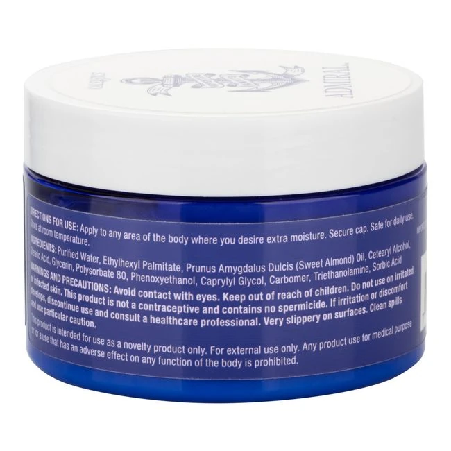 Admiral All Hands on Deck Masturbation Cream 8oz Jar - Formula & Feel
