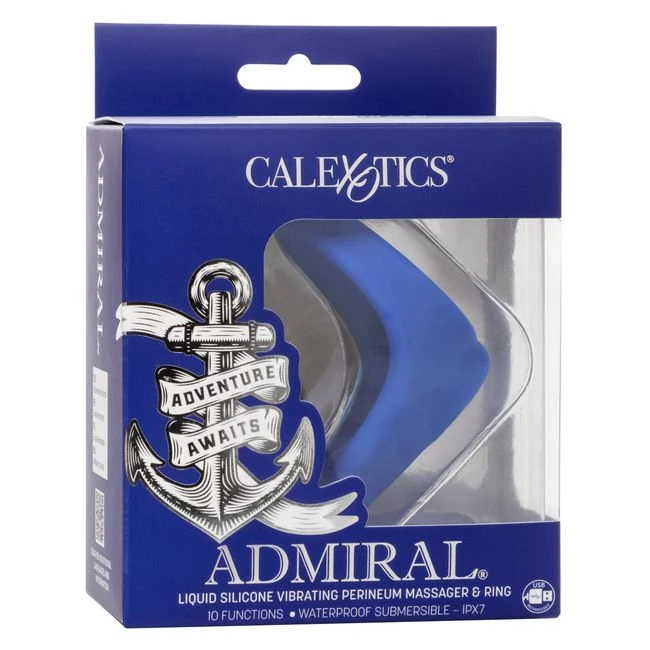 Admiral Vibrating Pernium Ring & Massager Liquid Silicone - Vibration Modes & Features
