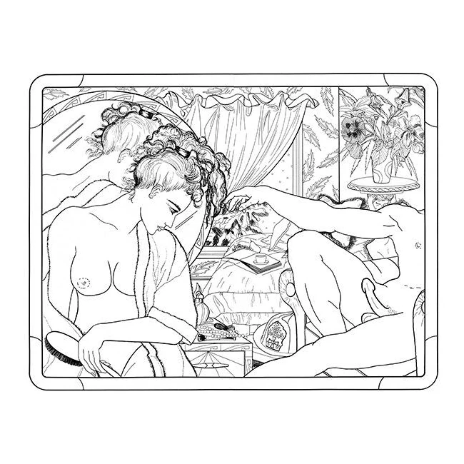 Adult Coloring Book - Overview