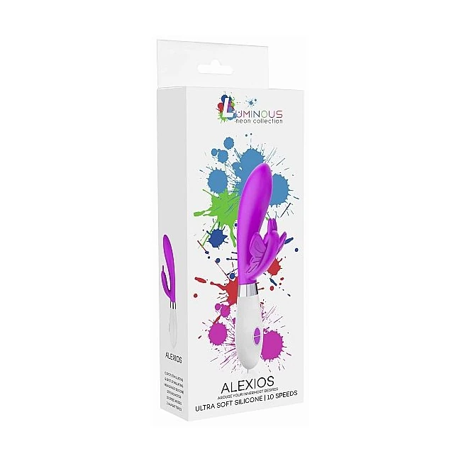 Alexios Butterfly & G-spot Vibrator Fuchsia - Experience the Ultimate in Clitoral and G-Spot Stimulation