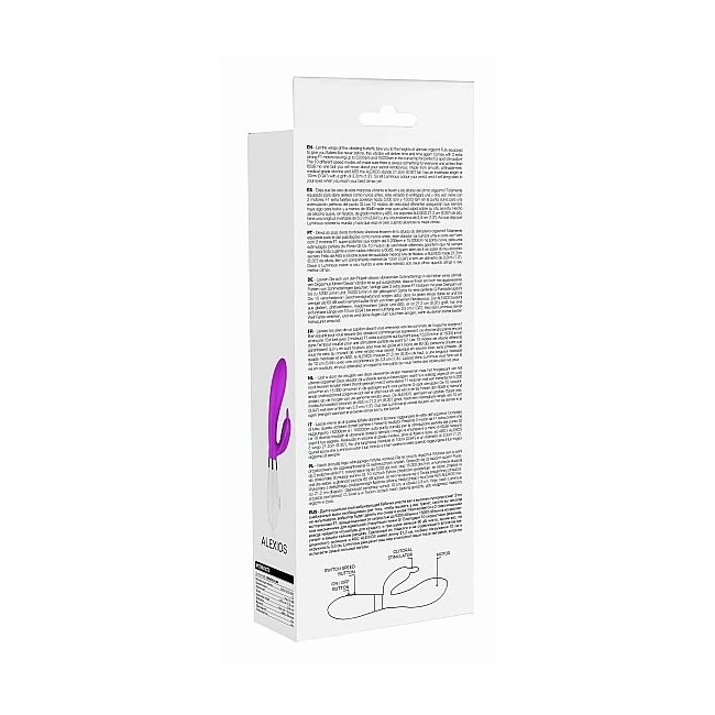 Alexios Butterfly & G-spot Vibrator Fuchsia - How It Feels