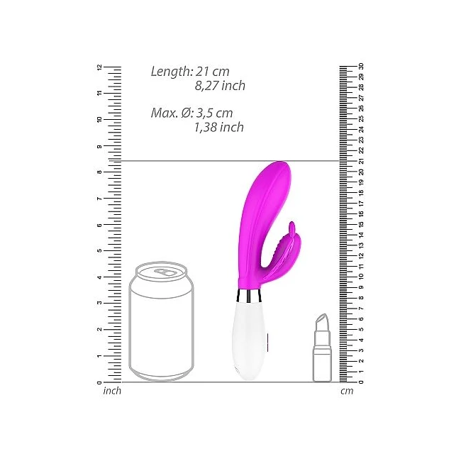 Alexios Butterfly & G-spot Vibrator Fuchsia - Vibration Modes and Sensation