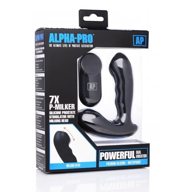 Alpha-pro 7x P-milker Silicone Prostate Stimulator - Power, Performance, and Design