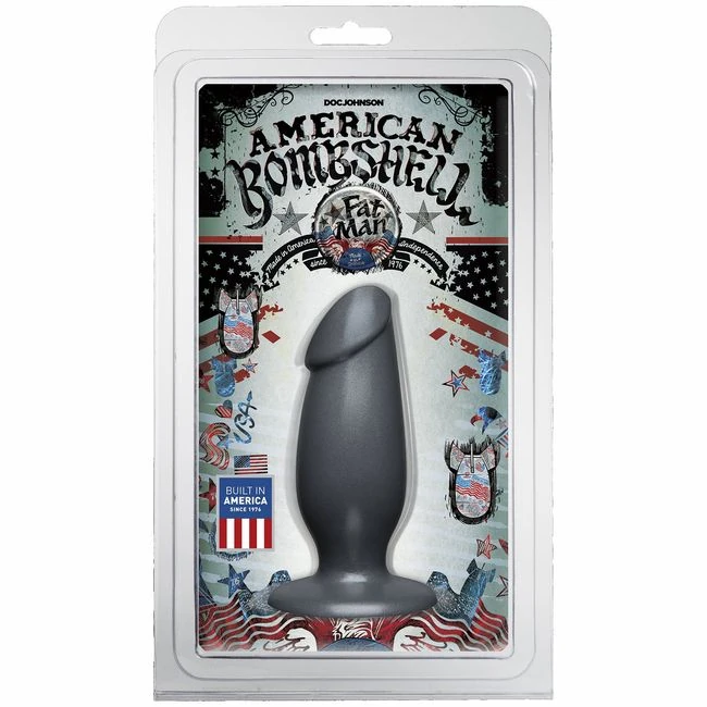 American Bombshell Fat Man Gun Metal - Shape & Comfort