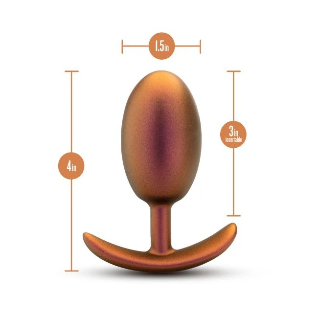 Anal Adventures Matrix Neutron Plug Cosmic Copper - Ergonomic and Secure Fit for Extended Wear