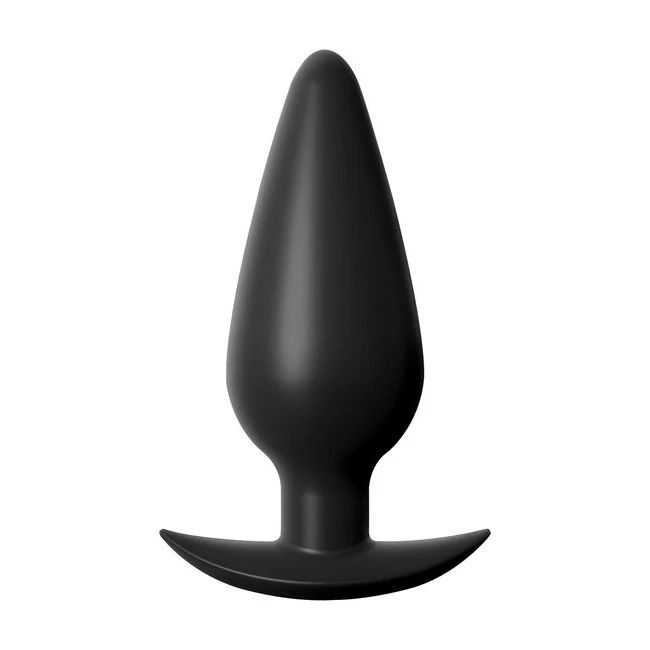 Anal Fantasy Elite Small Weighted Silicone Plug - Shape & Comfort