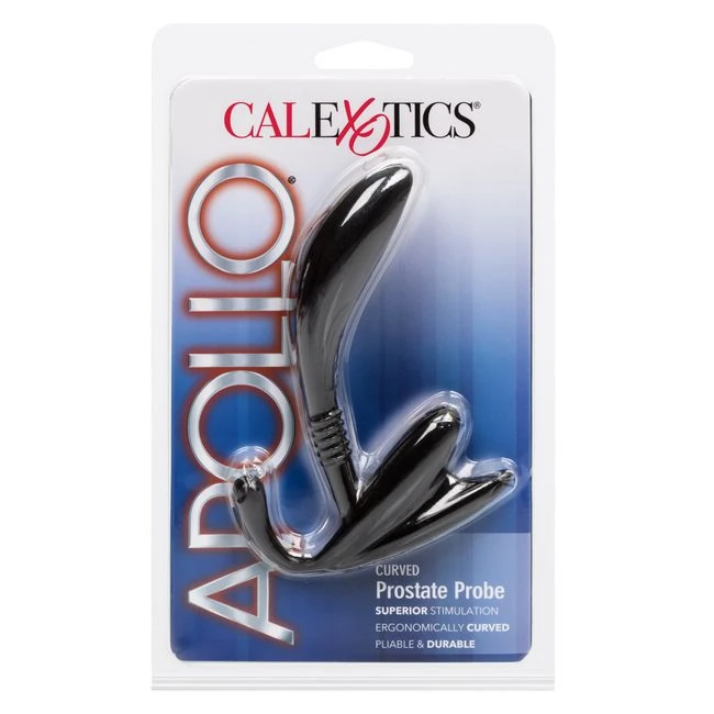 Apollo Curved Prostate Probe Black - Overview