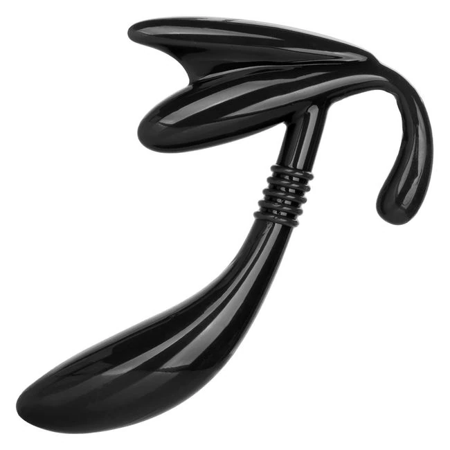 Apollo Curved Prostate Probe Black - Stimulation Features