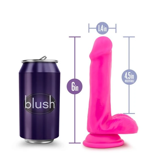Au Naturel Bold Delight 6 in Dildo Pink - Brand & Quality Assurance