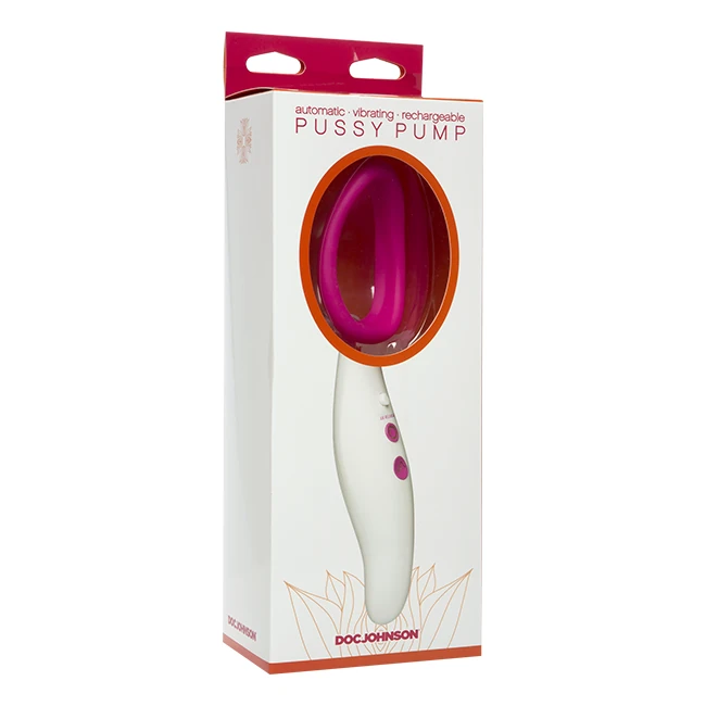 Automatic Pussy Pump Vibrating Rechargeable Pink/white - How It Feels