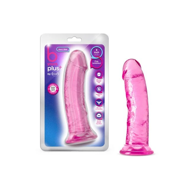 B Yours Plus Roar 'n' Ride Dildo - Material Feel & Safety