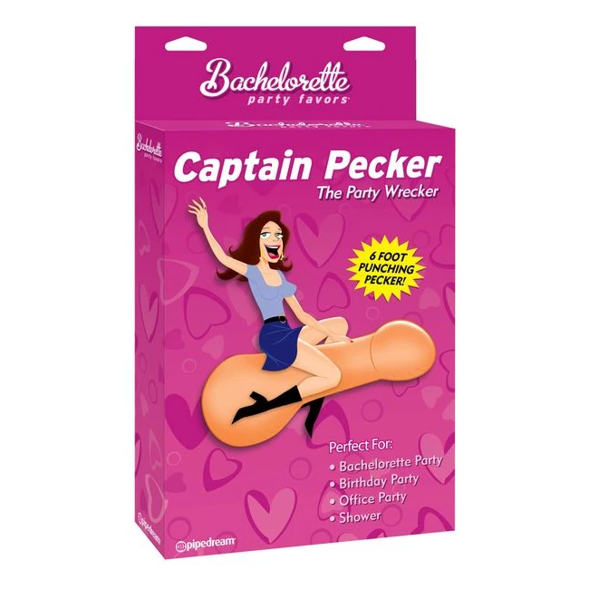 Bachelorette Captain Pecker the Party Wrecker - Key Details
