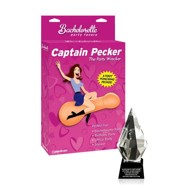 Bachelorette Captain Pecker the Party Wrecker - What Stands Out