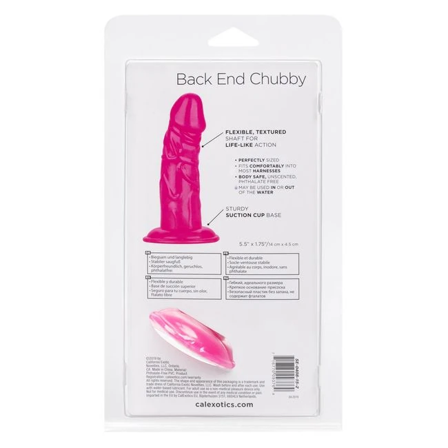 Back End Chubby Pink - Physical Specifications