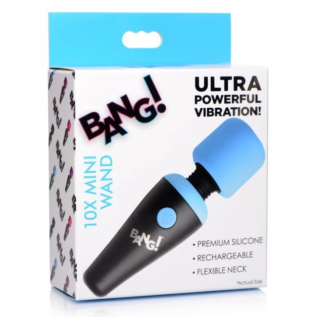 Bang 10x Vibe Mini Silicone Wand - Vibration Modes