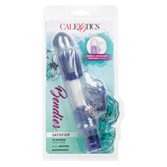 Bendies Satisfier 10 Function Dual Motor - Experience the Ultimate in Sensual Stimulation