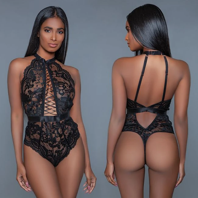 Bewicked Margot Bodysuit-black - Fit & Sizing