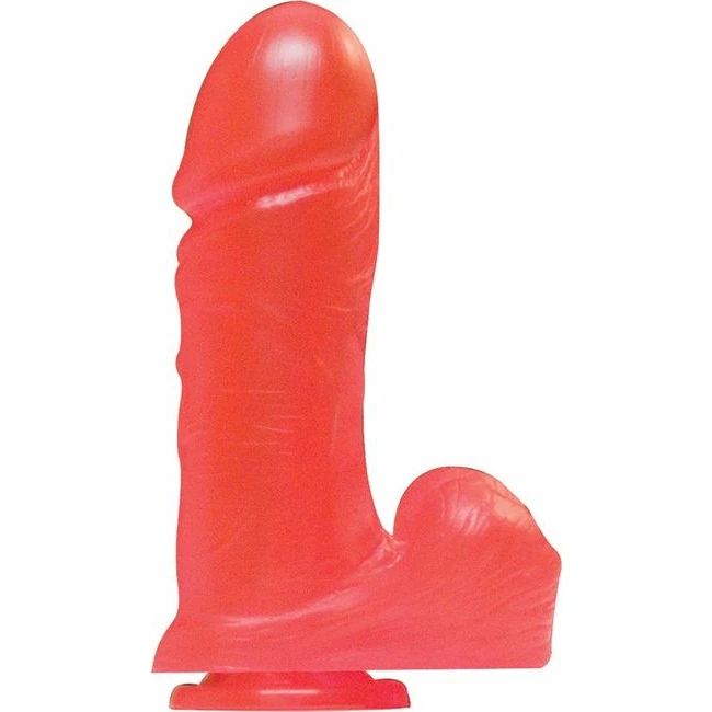 Big Boy 9in with Balls Suction Cup Red Jelly - What Is the Big Boy 9in with Balls Suction Cup Red Jelly?