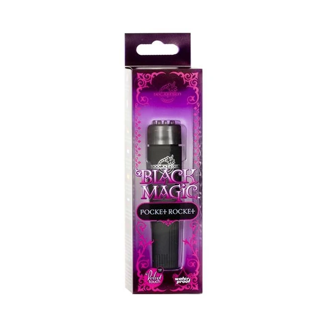 Black Magic Pocket Rocket - Shape & Texture